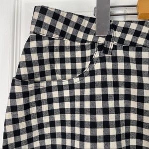 Gingham Mini Skirt 3X F21